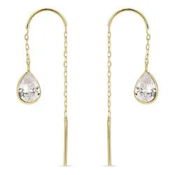 näytepakkaukset pitkät ketjukorvakorut  8 karaatin kultaa - Gold Collection