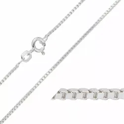 näytepakkaukset BNH venetsiakaulaketju hopeaa 45 cm x 1,2 mm 
