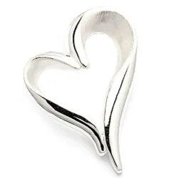 näytepakkaukset sydän riipus  hopeaa