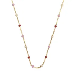 Enamel Lola Rosie kaulaketju  kullattua hopeaa